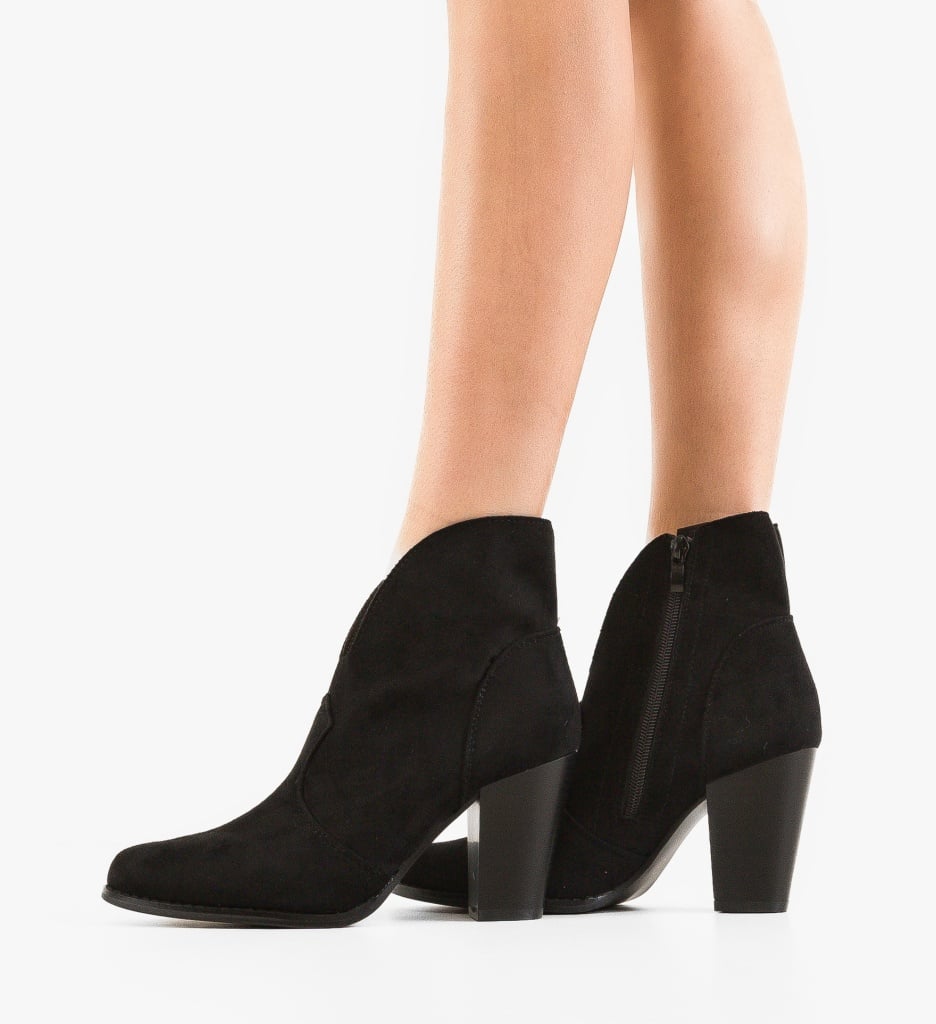 Botine dama Grace Negre - 1 | YEO