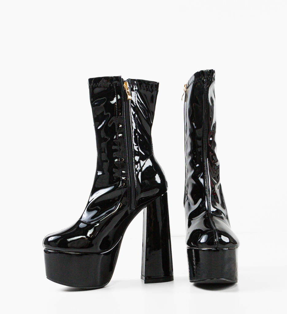 Botine dama Harriet Negre - 4 | YEO