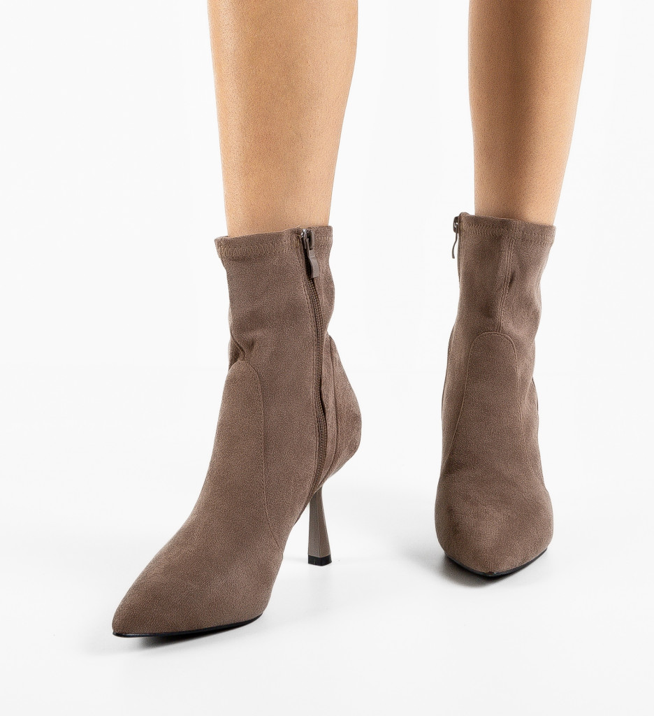 Botine dama Jak Khaki - 1 | YEO