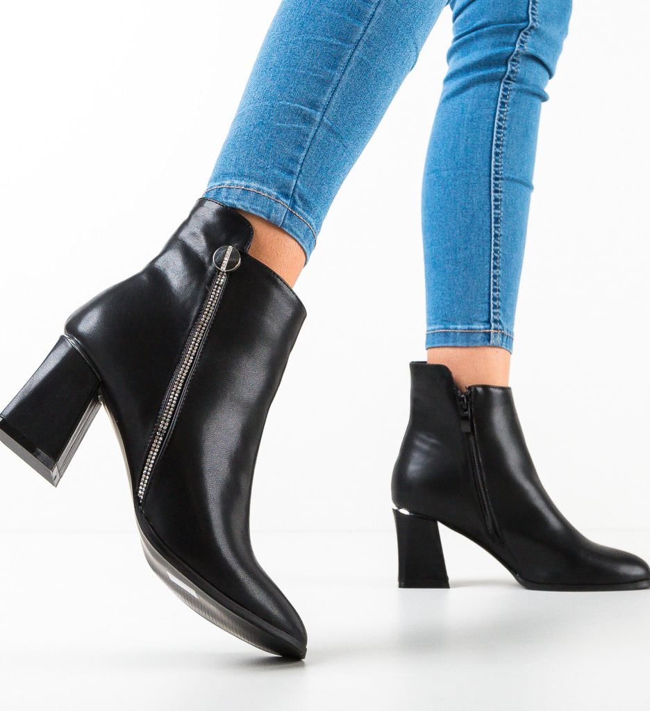 Botine dama Jimi Negre - 3 | YEO