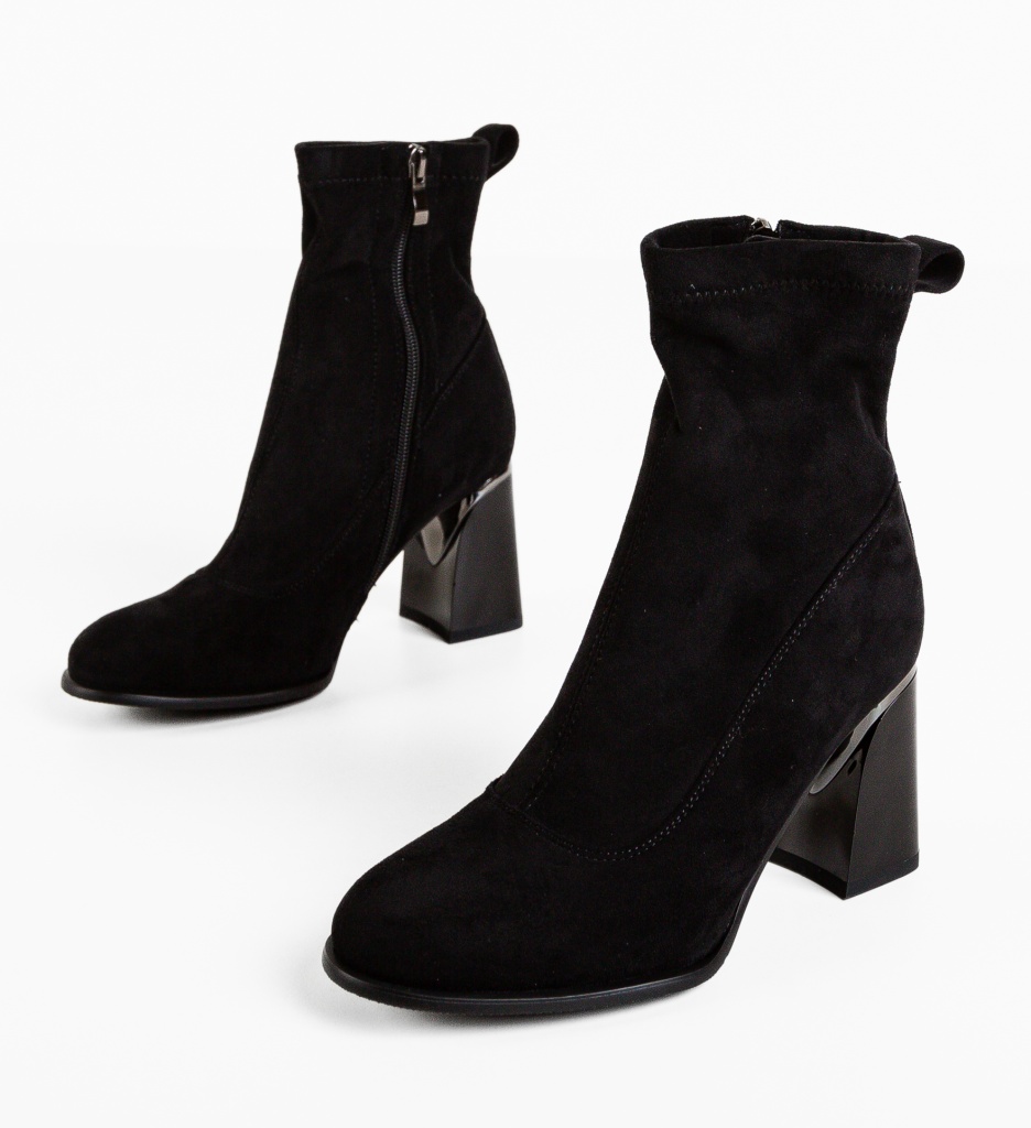 Botine dama Kanza Negre - 4 | YEO