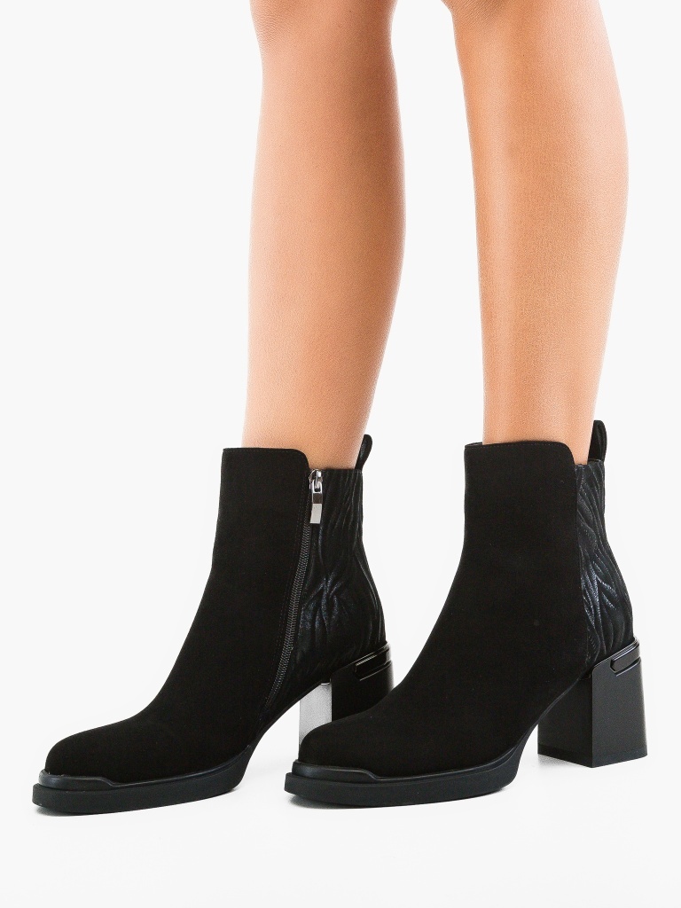 Botine dama Kastan Negre
