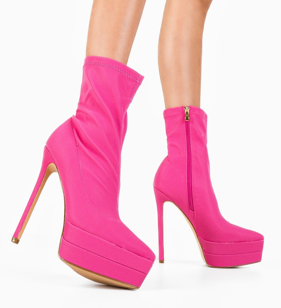 Botine dama Kato Fuchsia - 2 | YEO