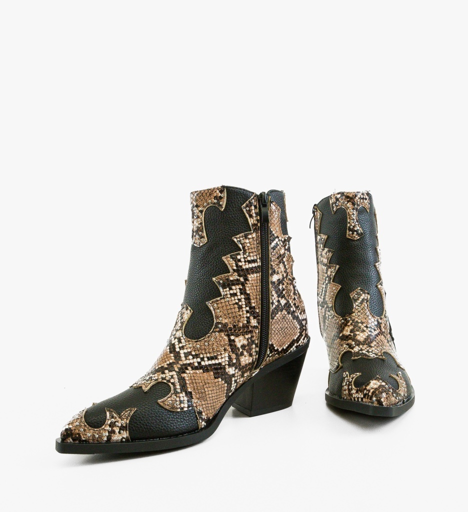 Botine dama Ketek Khaki - 5 | YEO
