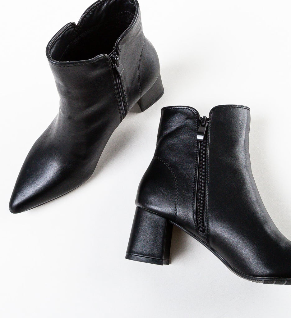 Botine dama Lanana Negre - 4 | YEO