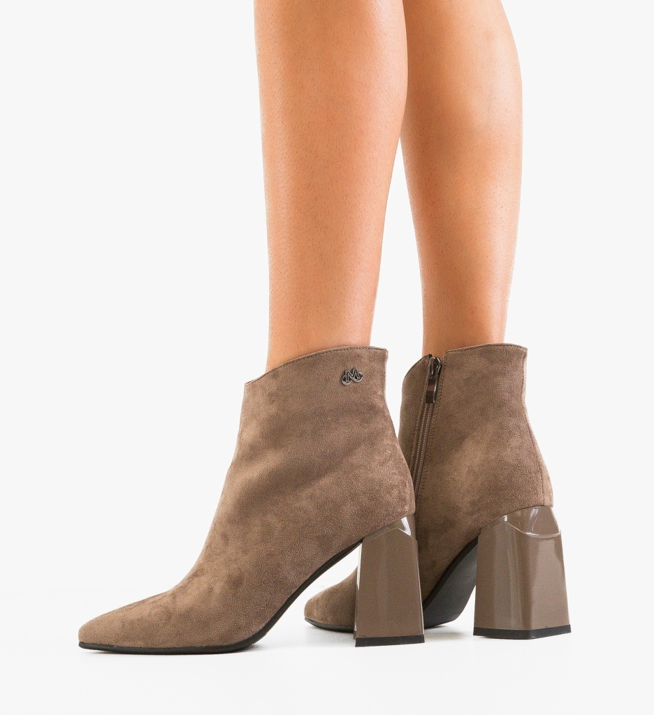 Botine dama Magta Khaki - 3 | YEO