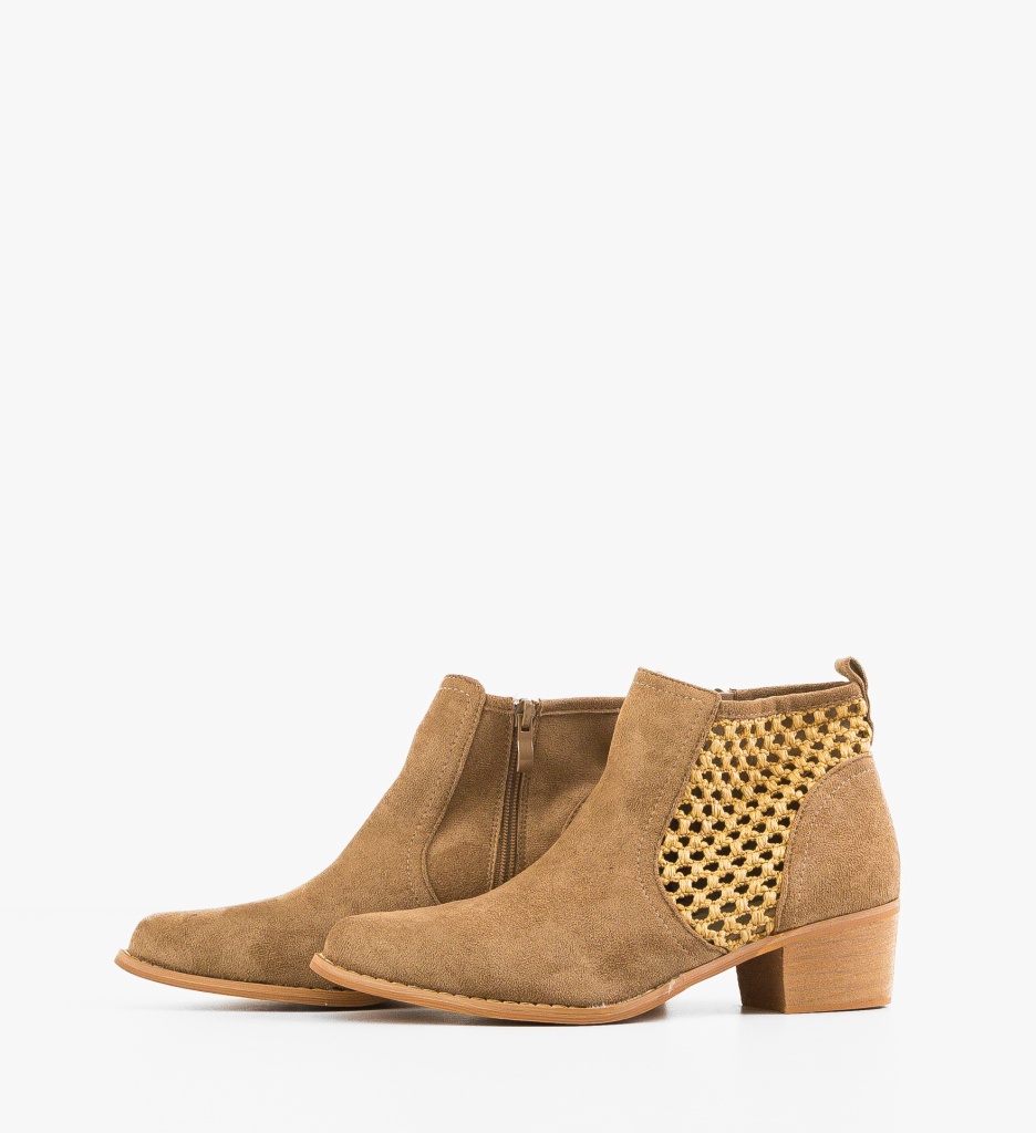 Botine dama Melod Khaki - 5 | YEO