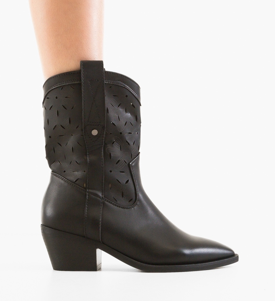 Botine dama Mich Negre - 5 | YEO