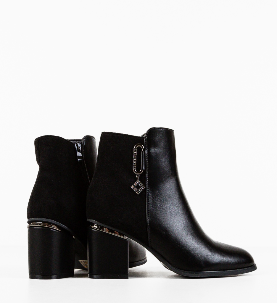 Botine dama Moya Negre - 5 | YEO