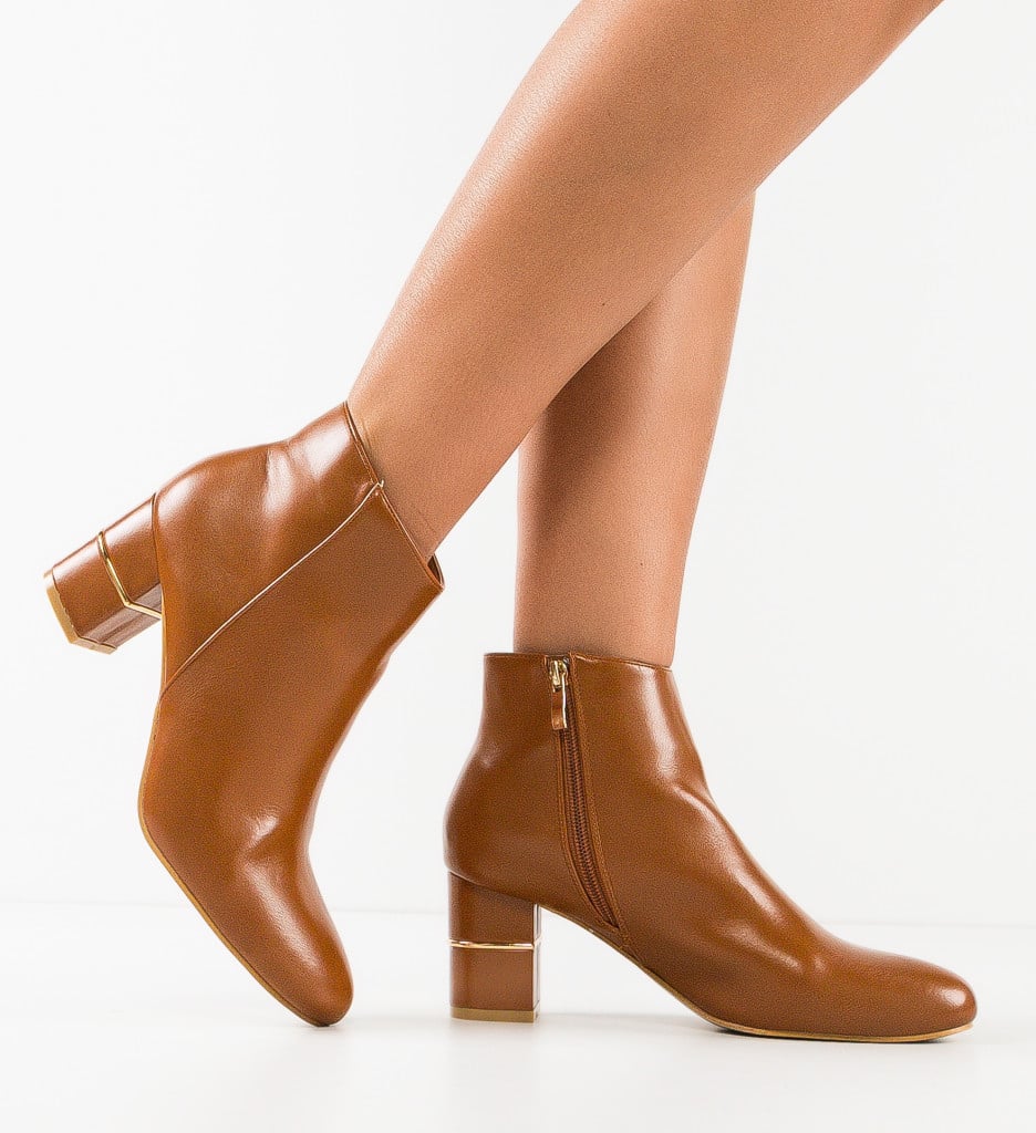 Botine dama Murray Camel - 3 | YEO