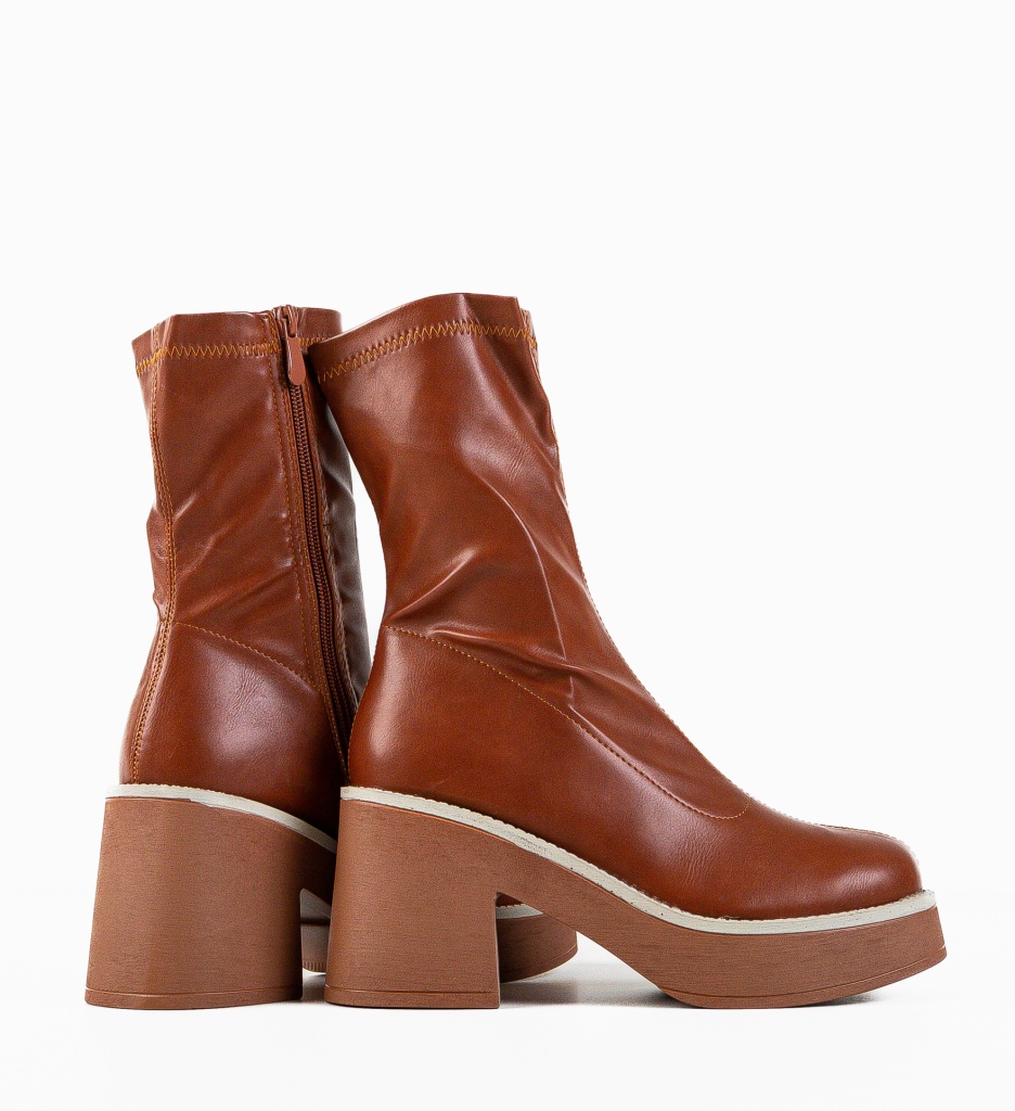 Botine dama Naom Camel - 5 | YEO