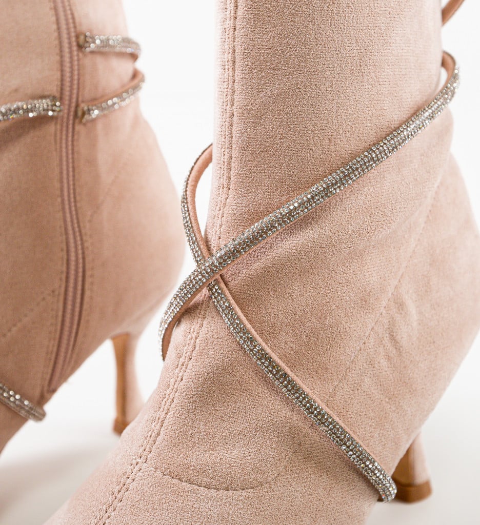 Botine dama Naomi Nude - 5 | YEO