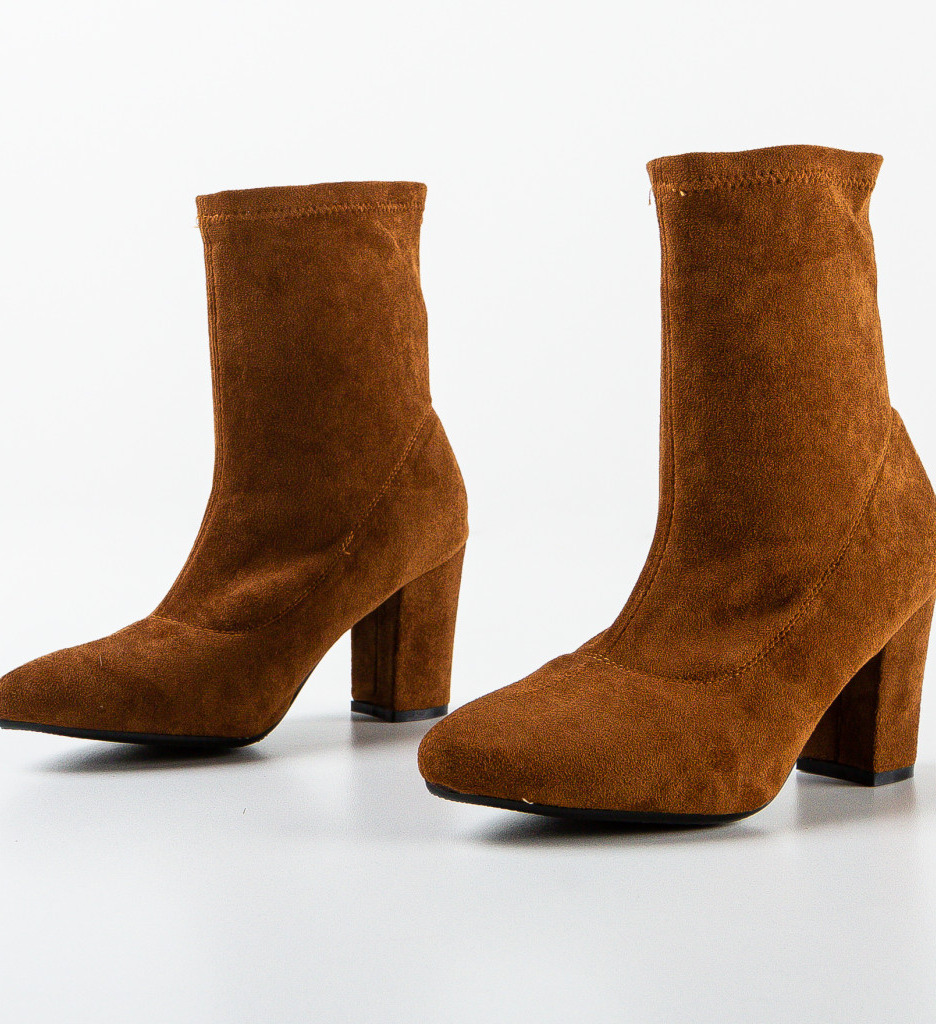 Botine dama Rapaz Camel - 5 | YEO