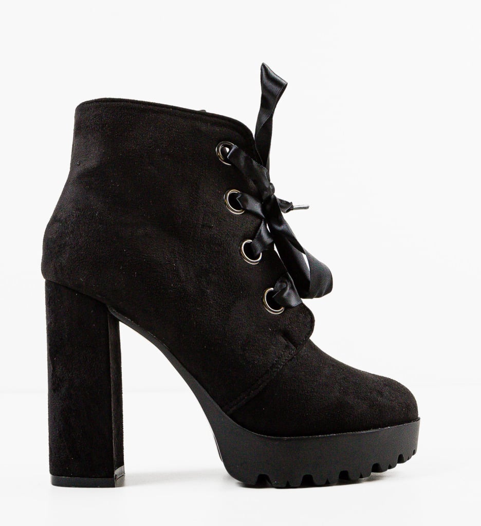 Botine dama Rezista Negre - 3 | YEO