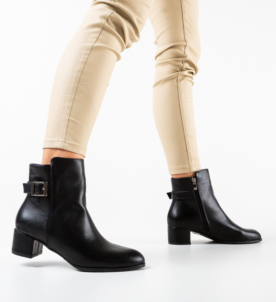 Botine dama Rugaj Negre - 2 | YEO