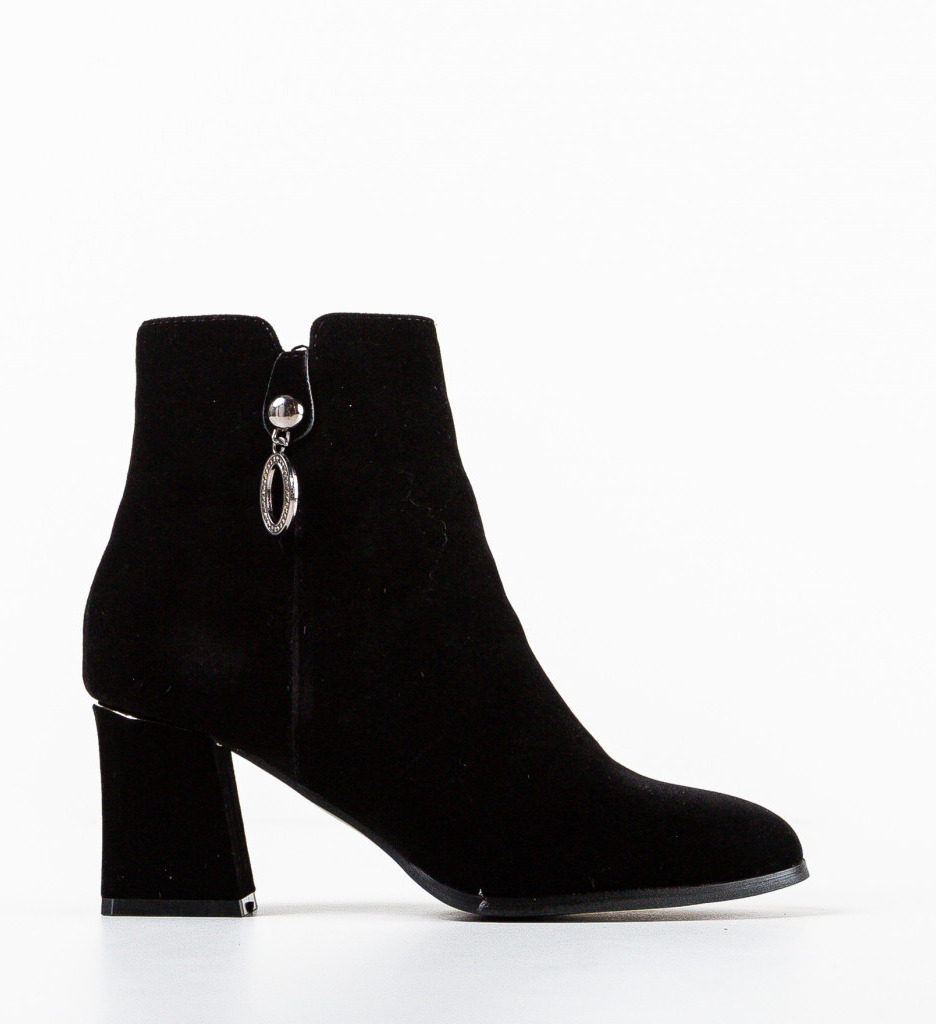 Botine dama Serrano Negre - 4 | YEO