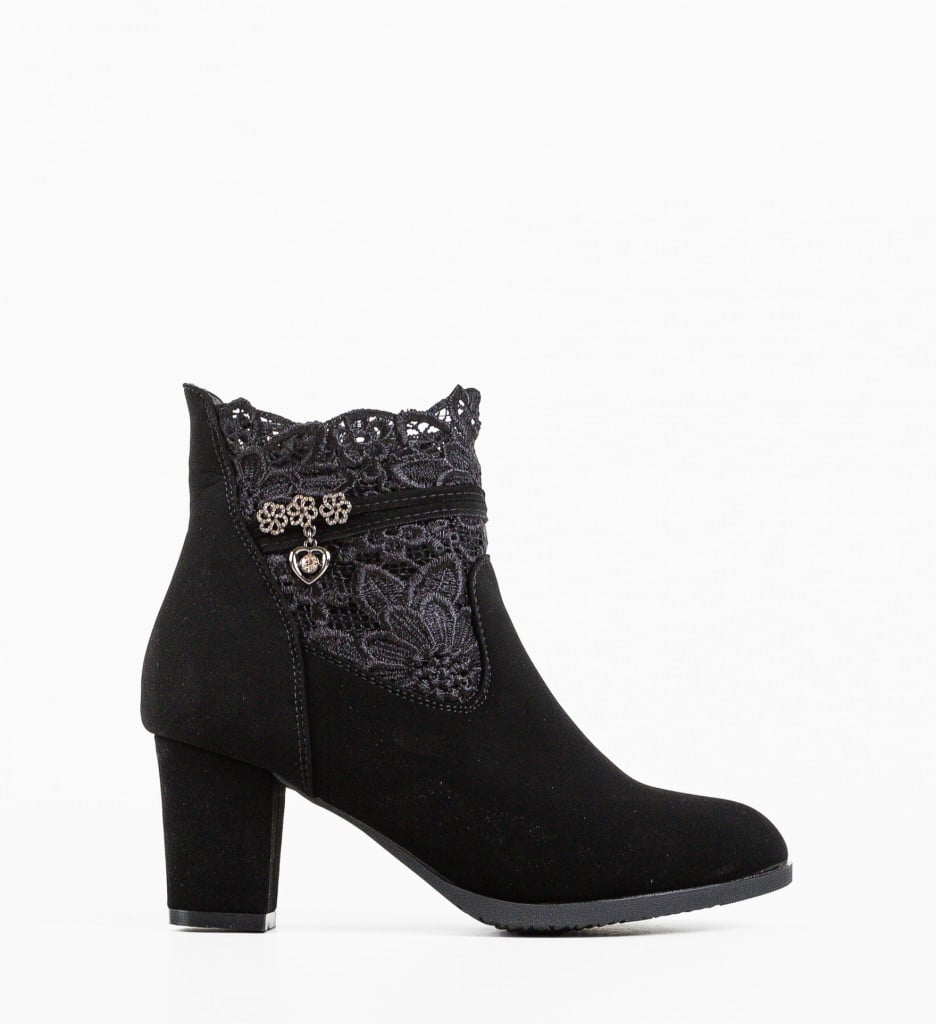 Botine dama Shah Negre - 3 | YEO