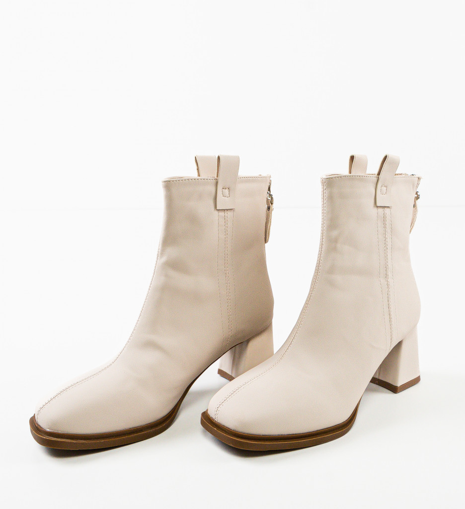 Botine dama Shallan Bej - 3 | YEO