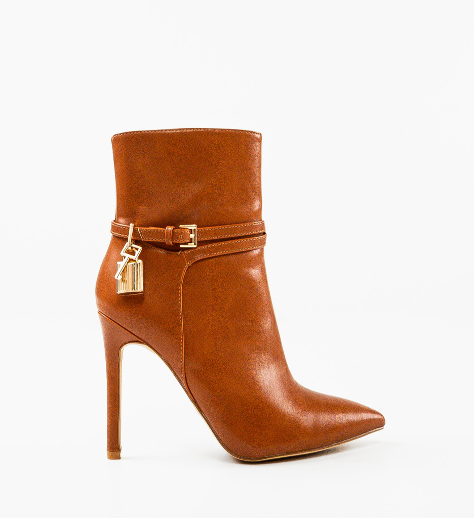 Botine dama Sharkbay Camel - 4 | YEO