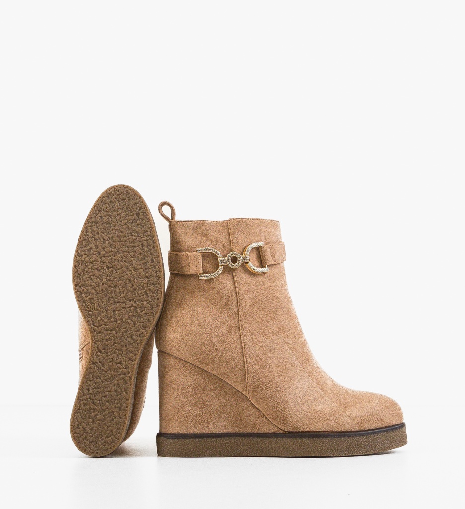 Botine dama Sien Khaki - 4 | YEO