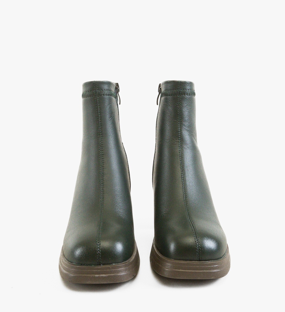Botine dama Tafta Verde - 4 | YEO