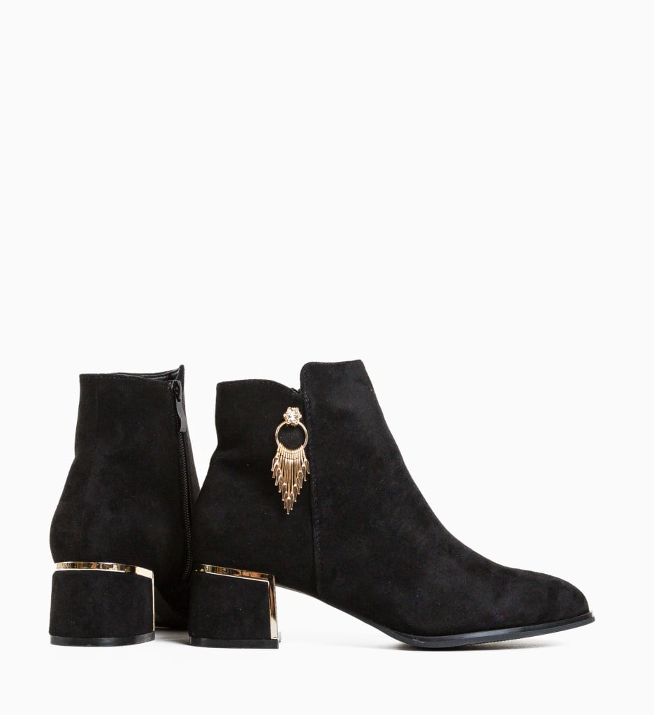 Botine dama Tovia Negre - 5 | YEO