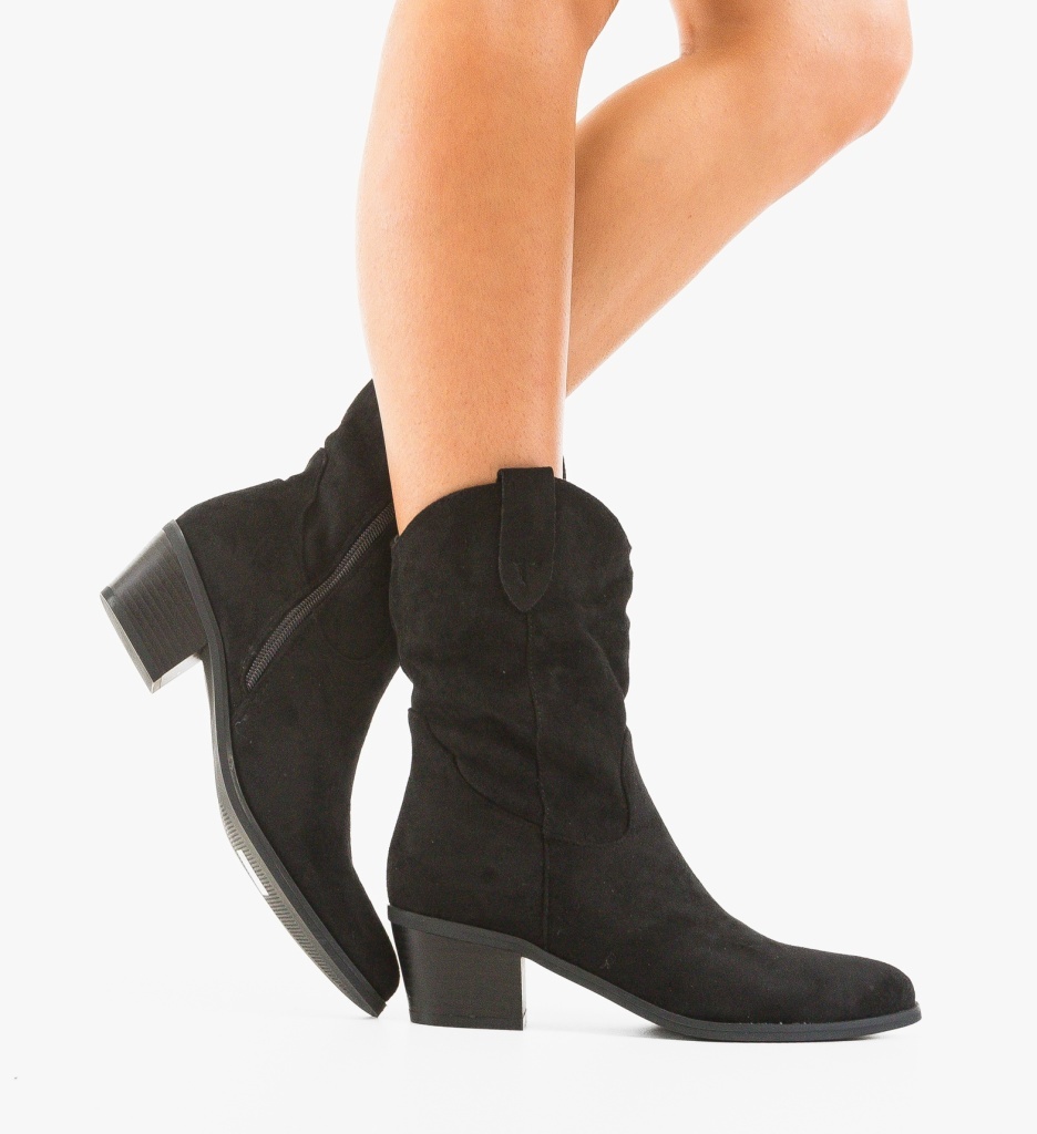 Botine dama Trina Negre - 1 | YEO