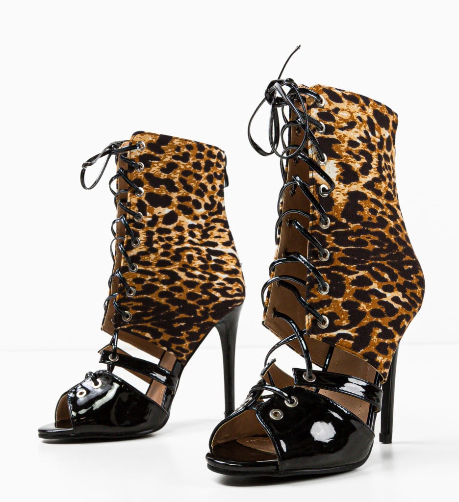 Botine dama Uchenna Animal Print - 5 | YEO