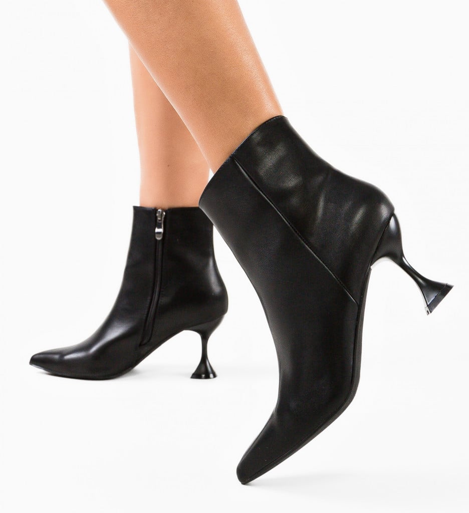 Botine dama Vinny Negre - 4 | YEO