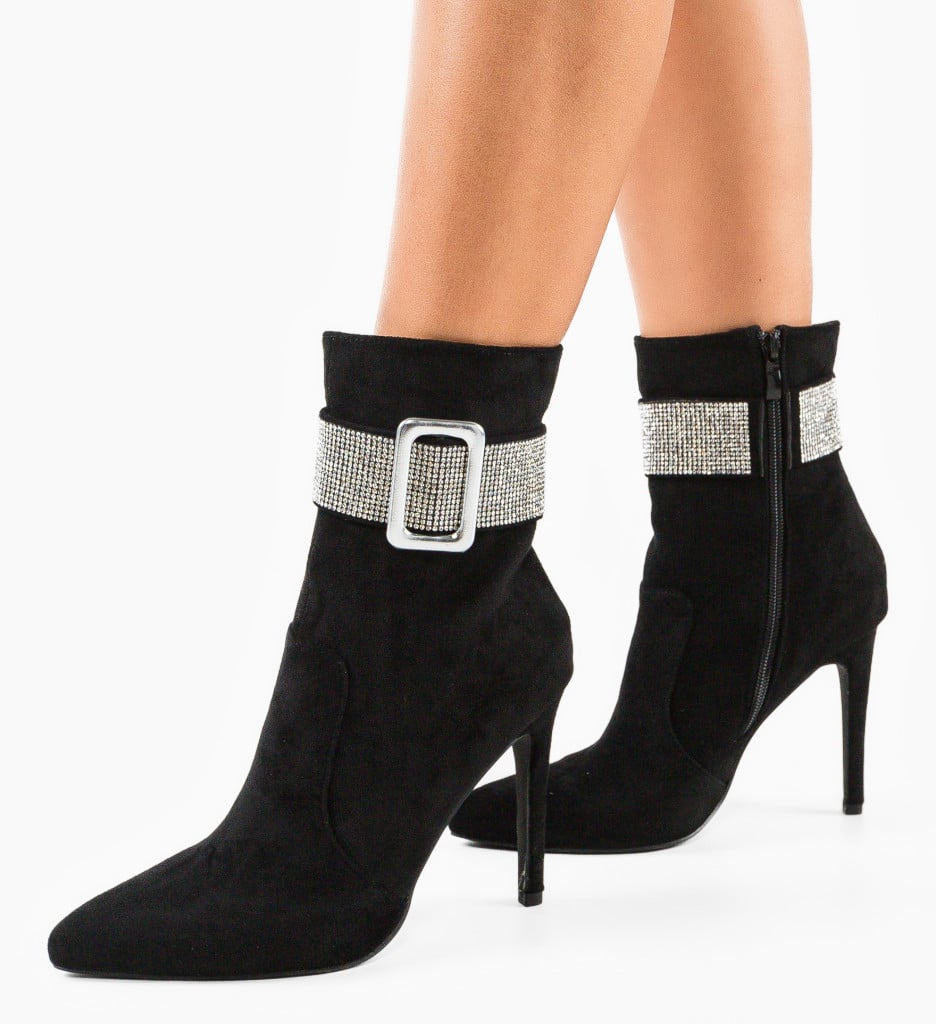 Botine dama Wagne Negre - 1 | YEO