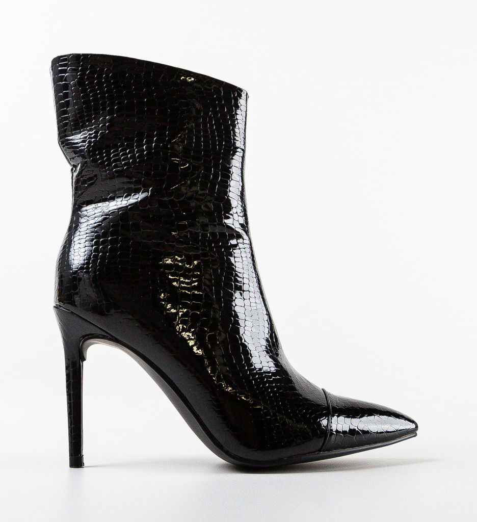 Botine dama Yassin Negre - 4 | YEO