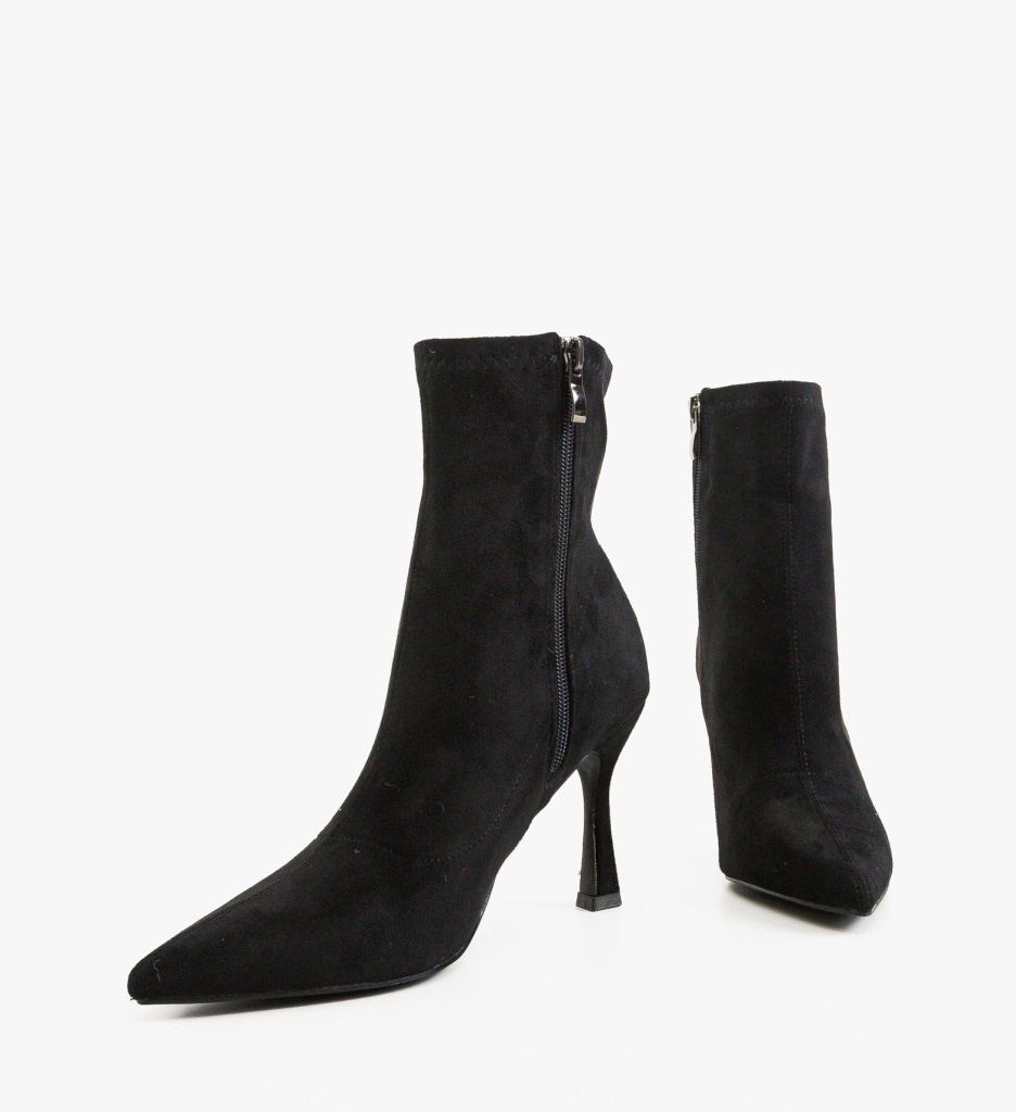 Botine dama Zarbav Negre - 1 | YEO
