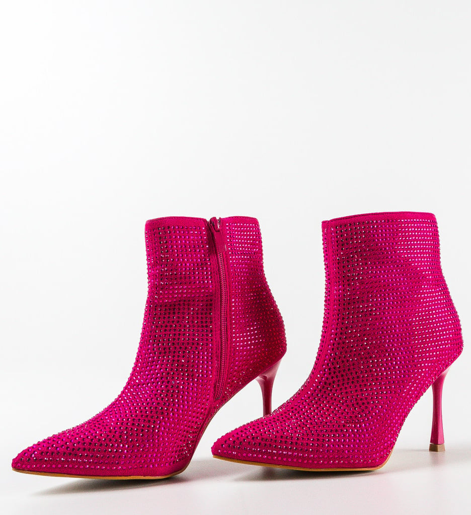 Botine dama Zayne Fuchsia - 3 | YEO