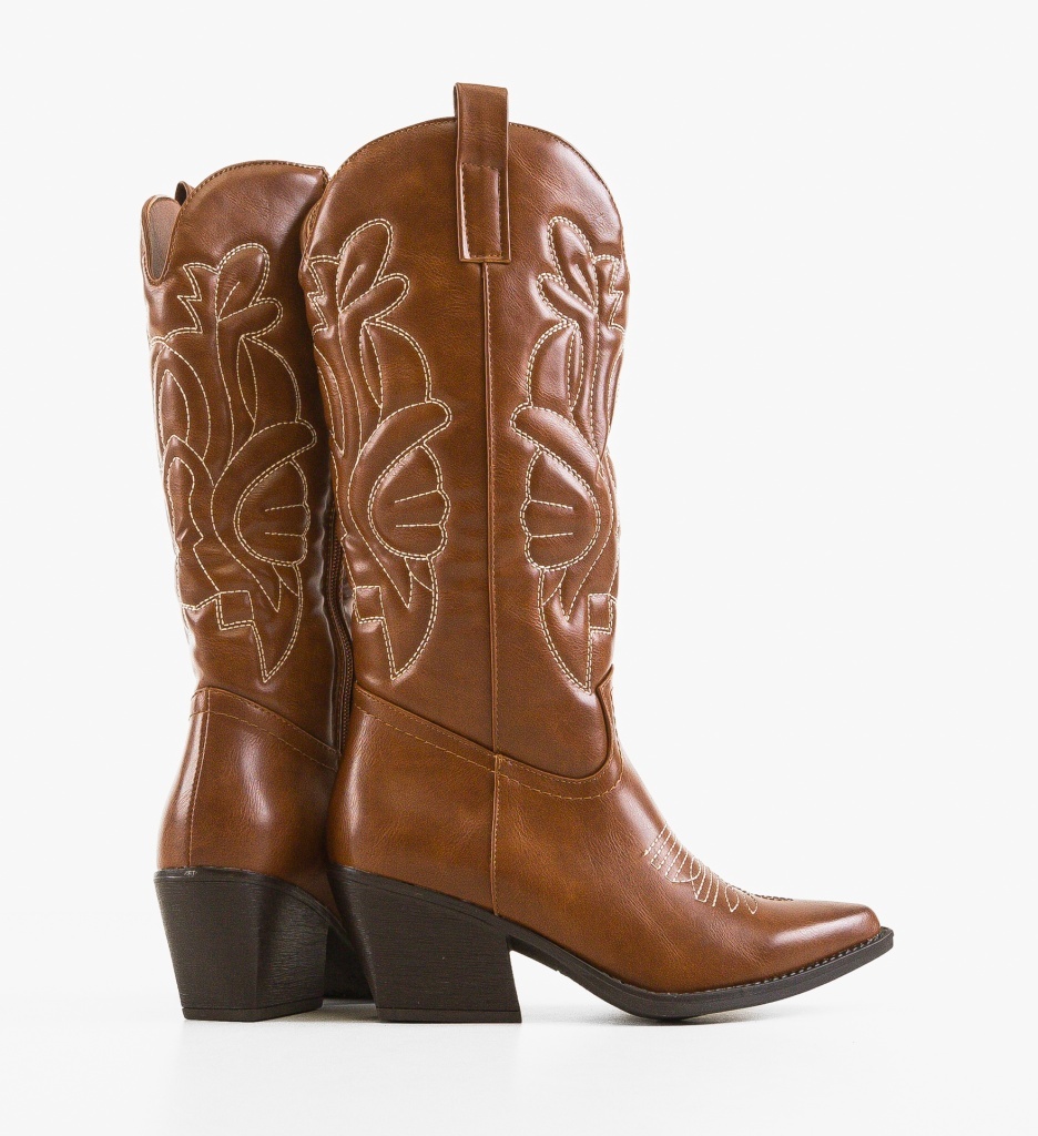 Cizme dama Austin Camel - 2 | YEO