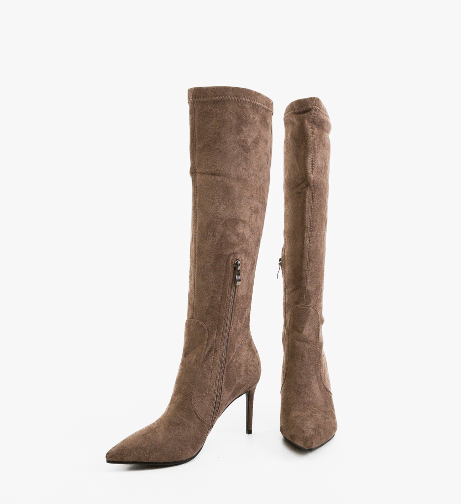 Cizme dama Enora Khaki - 4 | YEO