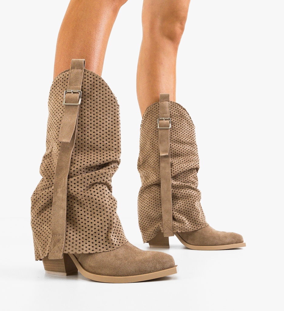 Cizme dama Everett Khaki - 1 | YEO