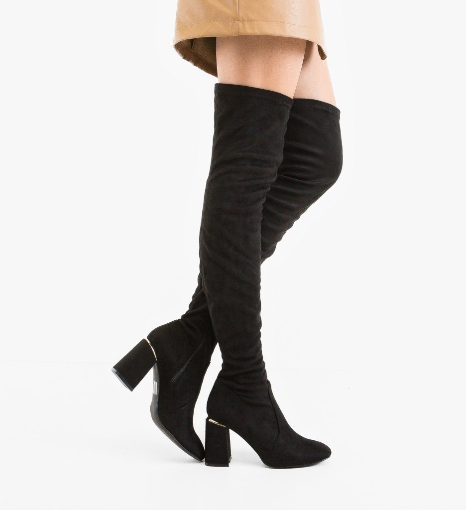 Cizme dama Jaddey Negre - 5 | YEO