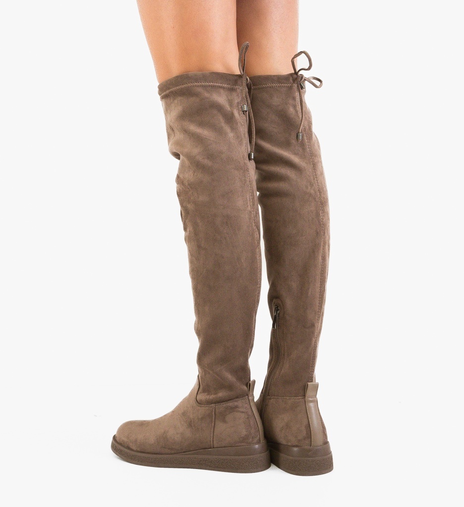 Cizme dama Jamme Khaki - 2 | YEO