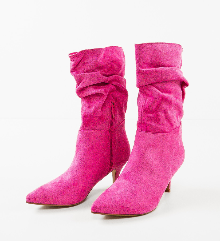 Cizme dama Jorja Fuchsia - 4 | YEO