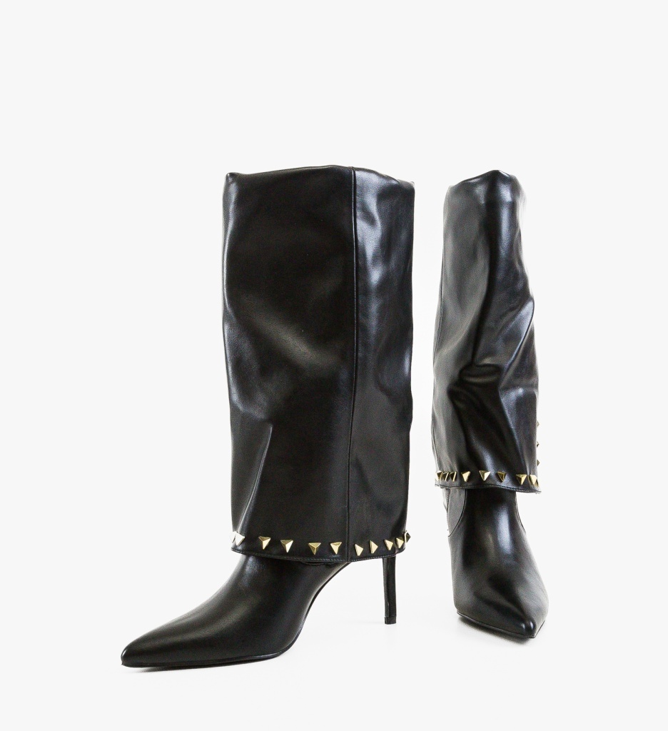 Cizme dama Pantre Negre - 1 | YEO