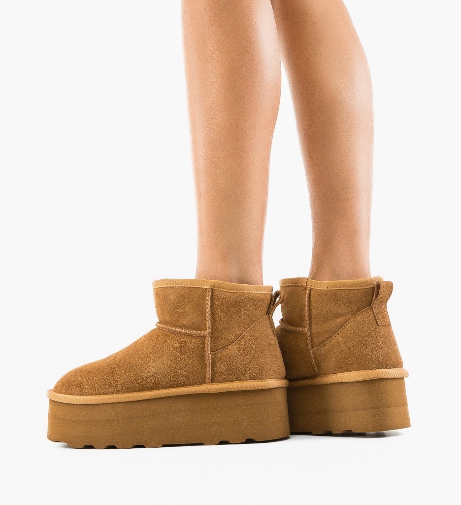 Cizme tip Ug Keston Camel