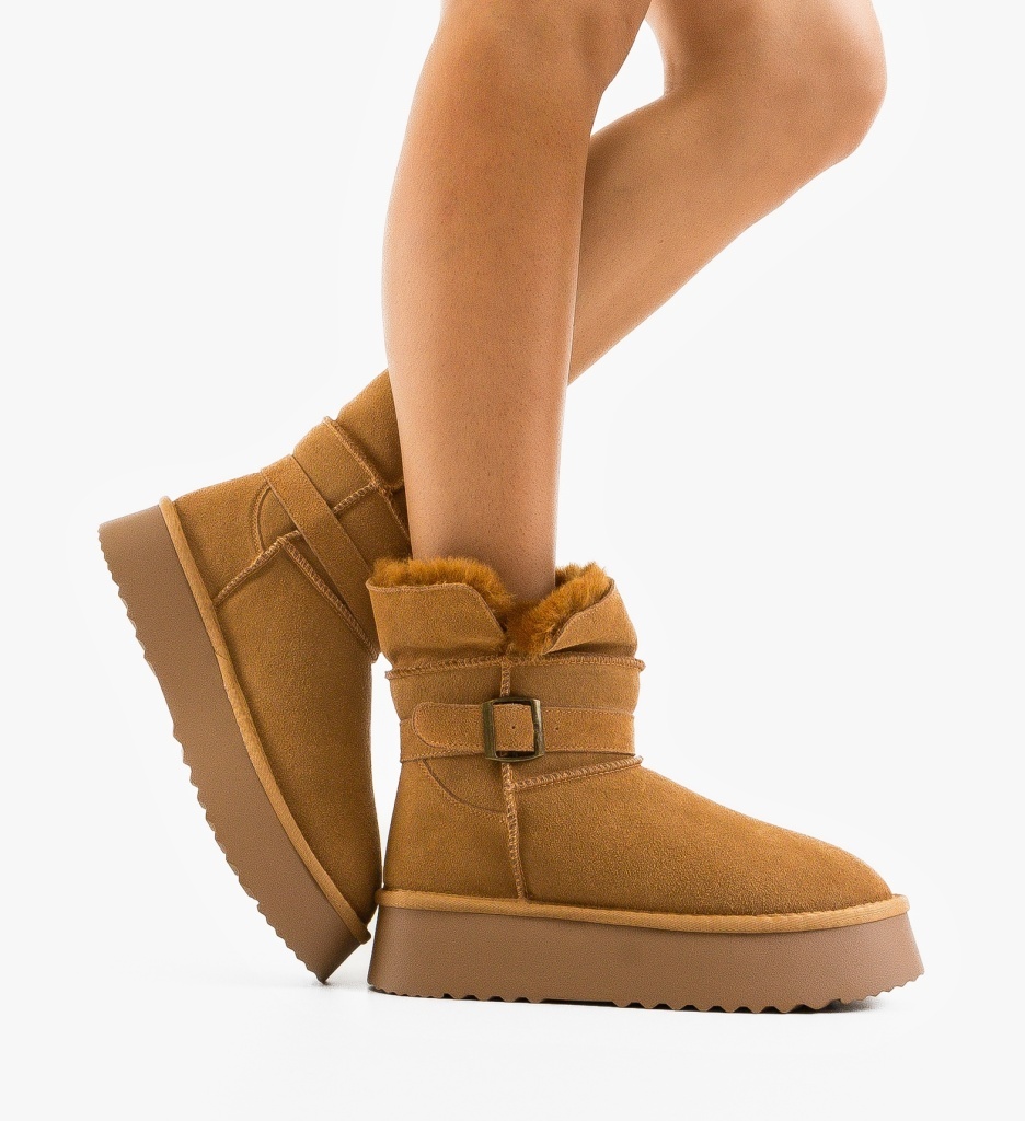 Cizme tip Ug Nerja Camel - 2 | YEO