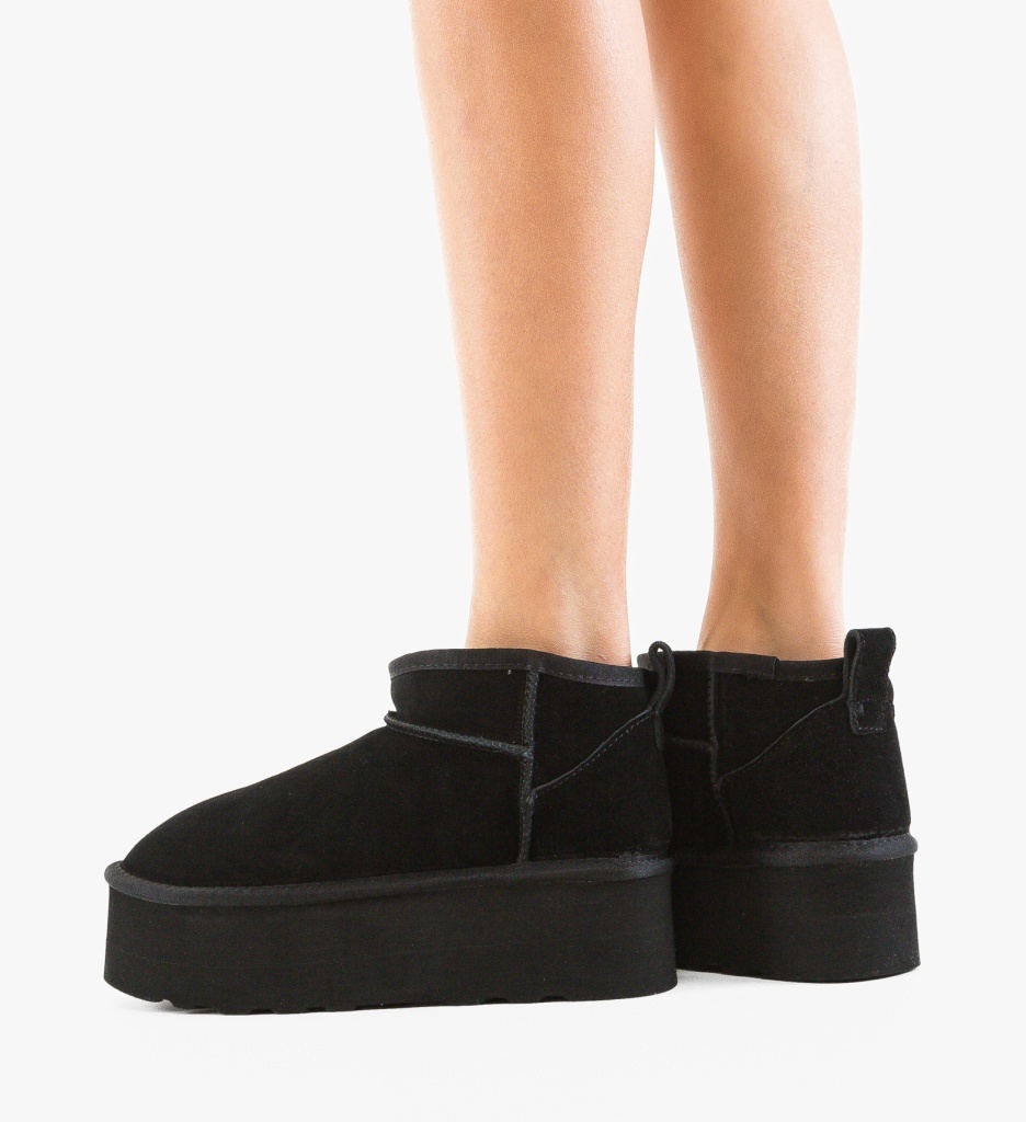 Cizme tip Ug Zayne Negre - 3 | YEO