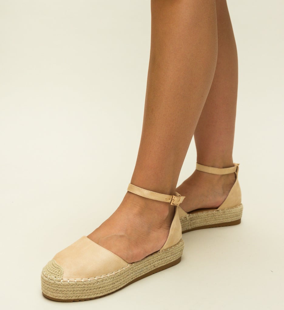 Espadrile Arissa Bej - 1 | YEO