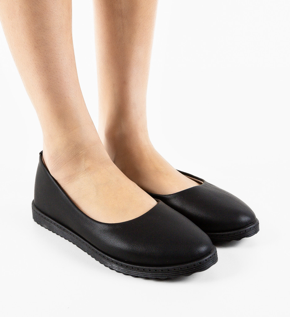 Espadrile Casual Balage Negre - 1 | YEO