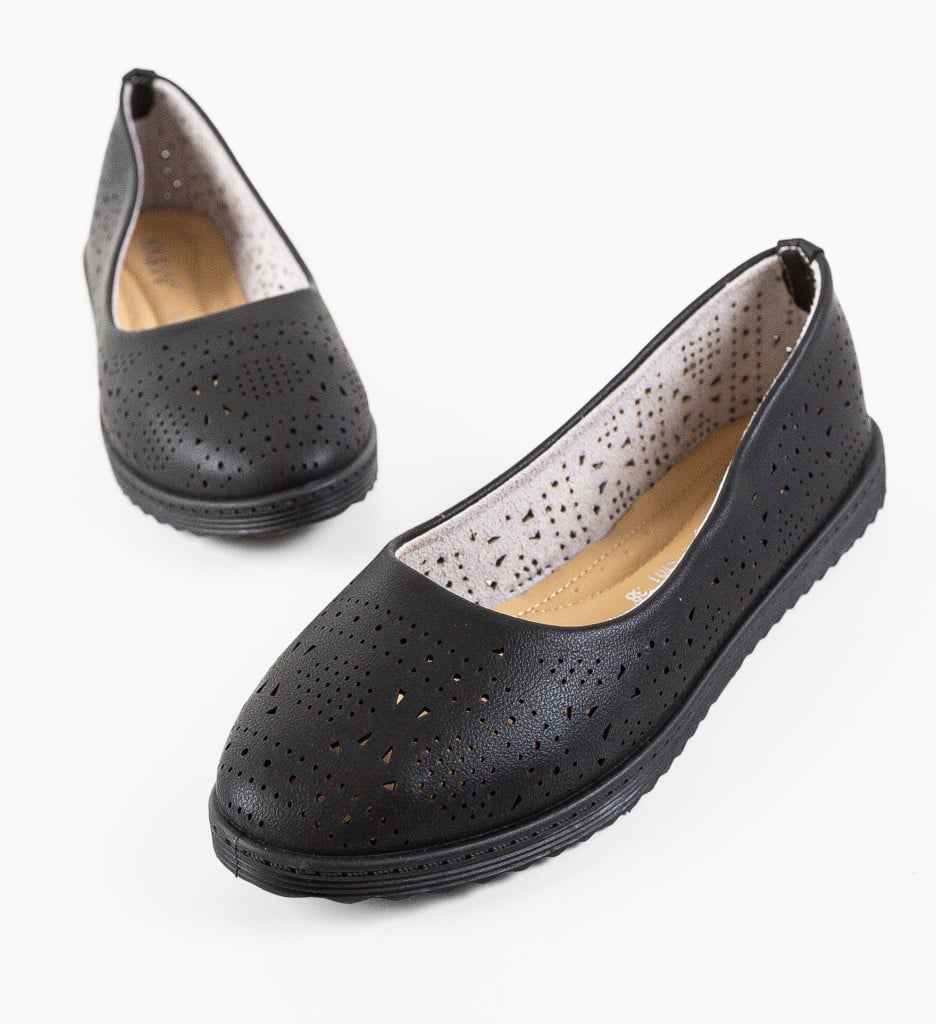 Espadrile Casual Eree Negre - 5 | YEO