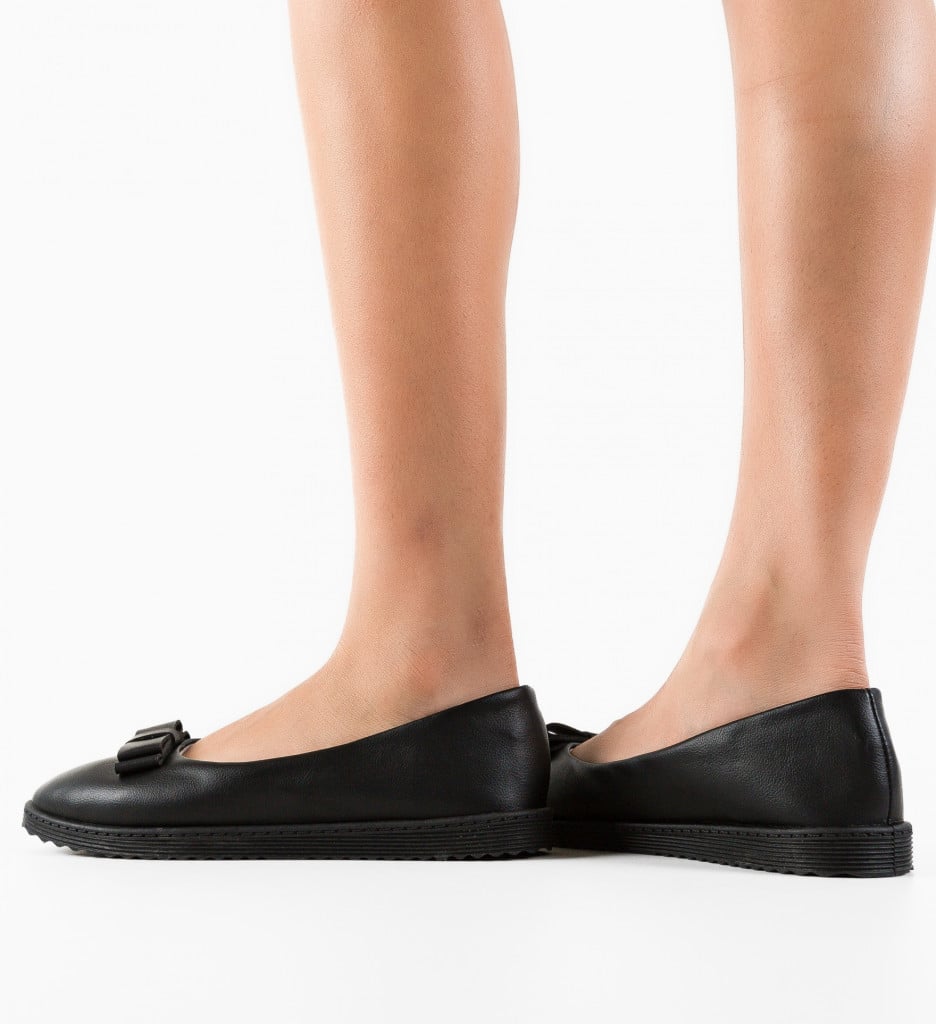 Espadrile Casual Laqaf Negre - 2 | YEO