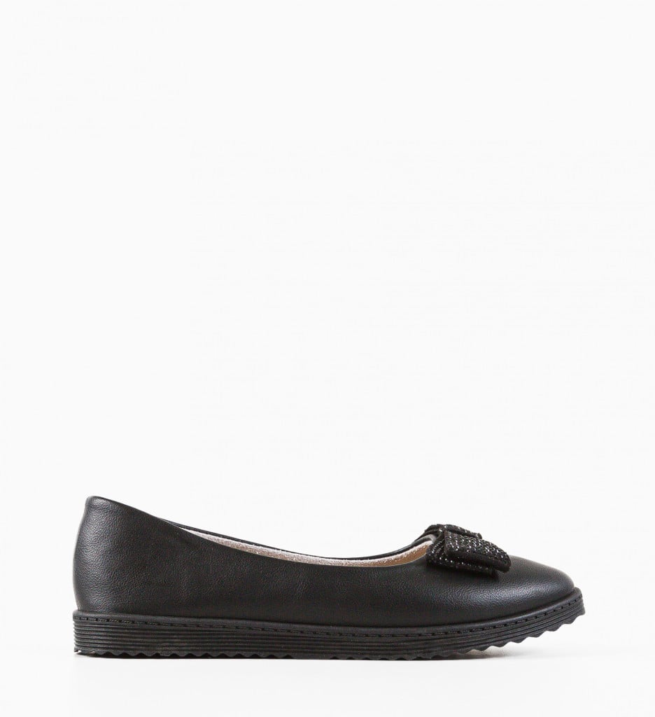 Espadrile Casual Sparer Negre - 5 | YEO