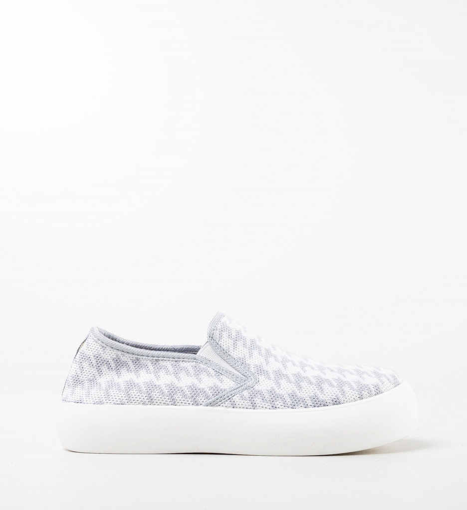 Espadrile dama Dalexa Gri - 5 | YEO