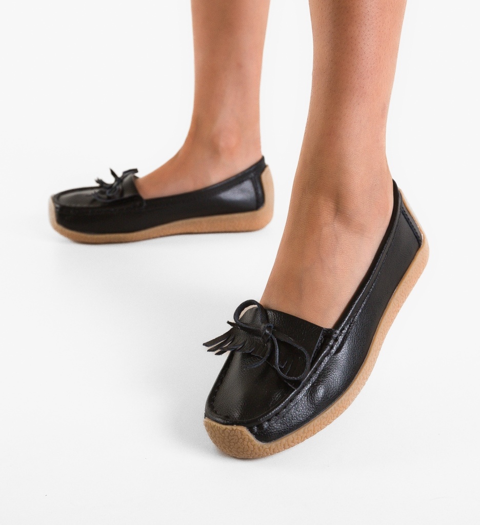 Espadrile dama Fevas Negre - 3 | YEO